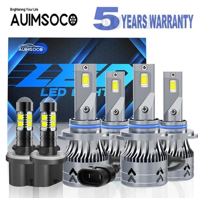 Faros antiniebla LED delanteros completos mejorados para Cadillac DeVille 1998-2005 Foto 1 de 4