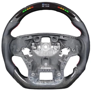 Real Carbon Fiber LED Sport Steering Wheel for Ford Ranger Raptor 2019-2022 - Picture 1 of 9