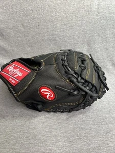 Rawlings RCM325B Boys Well Padded 32.5 Baseball Catchers Mitt Right Throw Used - Imagen 1 de 7