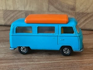 MATCHBOX SUPERFAST No.23e. VOLKSWAGEN CAMPER. OPENING ROOF. 1970-72. EXCELLENT. - Picture 1 of 7