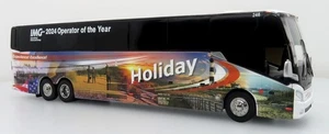 Prevost H3-45 Coach: Holiday Tours - 2024 IMG Operator of the Year 1:64 Diecast - Picture 1 of 7
