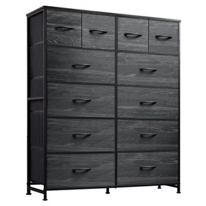 Tall Dresser for Bedroom with 12 Drawers, Dressers & Chests of Drawers, Fabri... - Picture 1 of 8