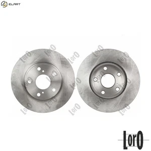 2x BRAKE DISC 231-03-150 FOR TOYOTA 1NR-FE 1.3L 1ND-TV 1.4L 2ZR-FXE/FE 1.8L 4cyl - Picture 1 of 11