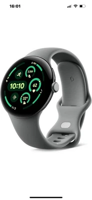 Google Pixel Watch 3 LTE 45mm Smartwatch Matte Hazel Brand New. - Image 1 of 4