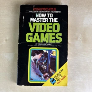 HOW TO MASTER THE VIDEO GAMES 1981 by Tom Hirschfeld with Pac-Man Paperback PB - Picture 1 of 11