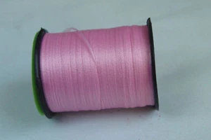 100m Fil PLAT montage ROSE 6/0 montage mouche fly tying thread pink - Photo 1/1