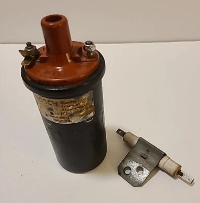Bobina de encendido Bertone Fiat X1/9 Bosch 1979-1988 0221 122 012 resistencia incluida Foto 1 de 4