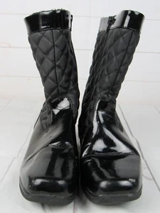 Botas para mujer Bass Glacier negras acolchadas altura pantorrilla cremallera talla 9 - Imagen 1 de 8
