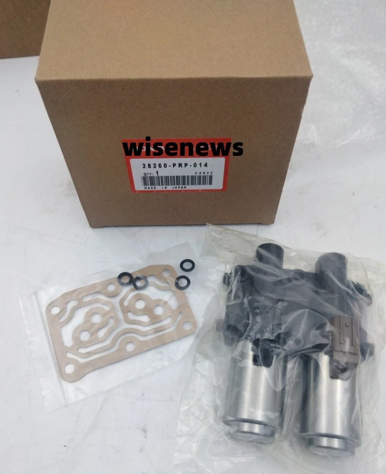 NEW Transmission Dual Linear Solenoid 28260-PRP-014 For 02-11 Honda Accord/Acura Foto 1 de 4