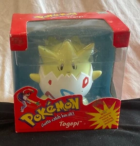 Pokémon Togepi 1999 voz electrónica y cabeza inclinable figura Hasbro - Imagen 1 de 6