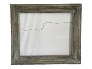 Vintage Wood Wide Picture Frame 18x22" window opening Distressed / Rustic - Picture 1 of 8
