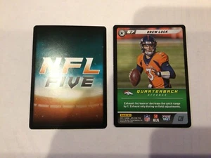 #C20 Drew Lock Broncos QB - Common - 2021 Panini Five NFL Menge AVL - Bild 1 von 1