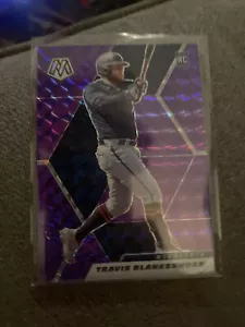 2021 Panini Mosaic Rookie Purple Mosaic /49 Travis Blankenhorn #272 Rookie RC - Picture 1 of 2