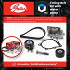 Timing Belt & Water Pump Kit Fits Lancia Phedra 179 2.2d 08 To 10 Set Gates New