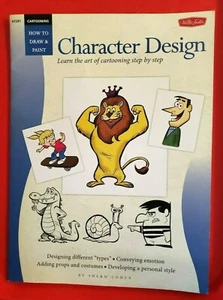 Diseño de personajes de dibujos animados y pintura de Walter T. Foster por Sherm Cohen HT291 - Imagen 1 de 6
