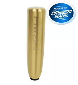 NRG Weighted Shift Knob Universal 5" Tall Gold New Design SK-480GD - Foto 1 di 4