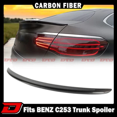 Alerón de maletero de fibra de carbono para Mercedes Benz GLC C253 cupé SUV GLC300 de Estados Unidos 2022 Foto 1 de 4