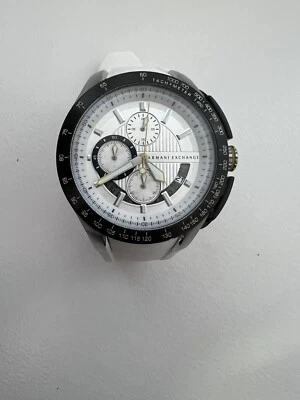 Reloj Hombre Armani Exchange Silicona Blanco Foto 1 de 3