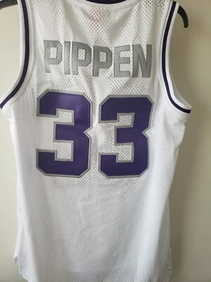 Scottie Pippen Jersey High School Men Small Authentic Headgear Classics - Image 1 of 4