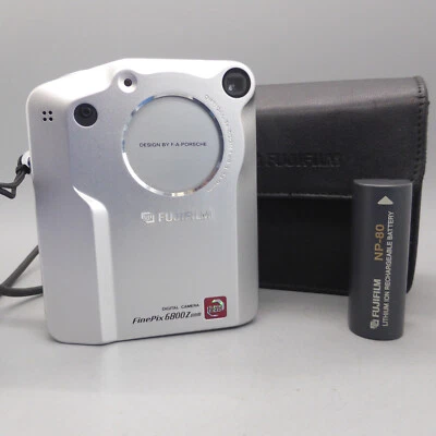 Fujifilm Digital Camera FinePix 6800 Zoom 3.1MP Silver Tested - Image 1 of 4