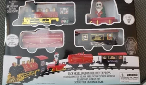 The Nightmare Before Christmas Jack Skellington Holiday Express Train Set - NIB - Picture 1 of 4