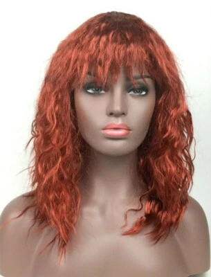 PELUCAS DE ESTUDIO Peluca Onda Crimpada Retro Elegante Calidad Premium - Elaine H.Red Foto 1 de 4