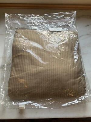 Restauración Hardware Seda Tailandesa Tonal Rayas Plisado Invertido Cortina Moca 48 Por 108 Foto 1 de 4