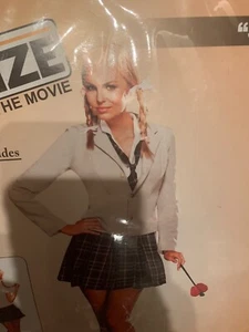 NWOT Fun Size The Movie Joy Costume Sexy School Girl Uniform Adult Size XS - Picture 1 of 5