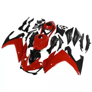 ABS Plastic Red Black Fairing Kit for Yamaha 2015-2018 YZF R3 R25 16 17 Bodywork - Picture 1 of 8
