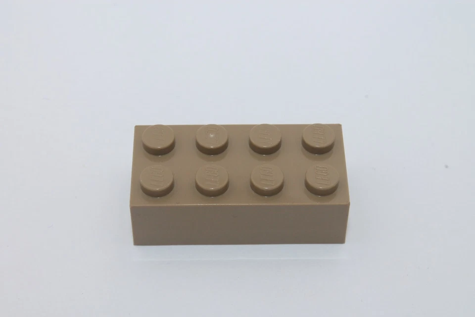 Lego 5x Basic Steine 2x4 bricks 3001 dunkel beige dark tan - Bild 1 von 1