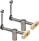 2 Pack Bench Dog Clamp 3/4 Inch Dog Hole Clamp Woodworking Adjustable Workben
