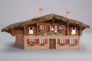 DD066 FALLER 13032 train Ho maquette montée Refuge de haute montagne Moser hutte - Picture 1 of 6