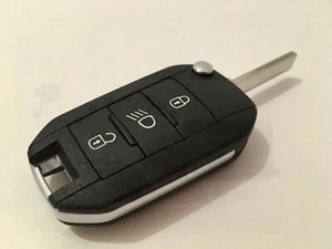 COQUE Clé BOITIER POUR  Télécommande Peugeot 208 * 2008 *308 * 508 * C3 * C4 - Picture 1 of 2