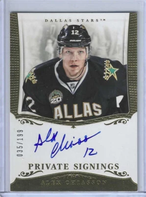 Alex Chiasson 2013-14 Panini Dominion Private Signings 35/199 Dallas Stars - Image 1 of 2