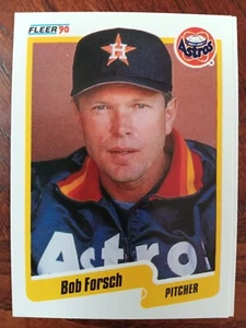 BOB FORSCH HOUSTON ASTROS 1990 FLEER BASEBALL CARD #231 - Picture 1 of 1