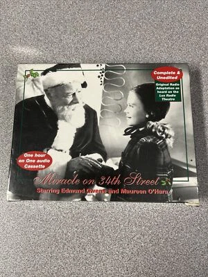 MIRACLE ON 34th STREET Lux Radio Theatre Original Radio Adaption Cassette (NEW) - Image 1 of 4