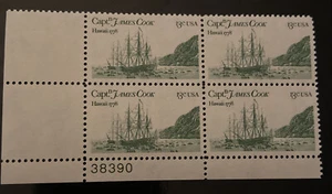 Captain James Cook PB-4 13 cent US Stamps Scot # 1733 MNH - Picture 1 of 1