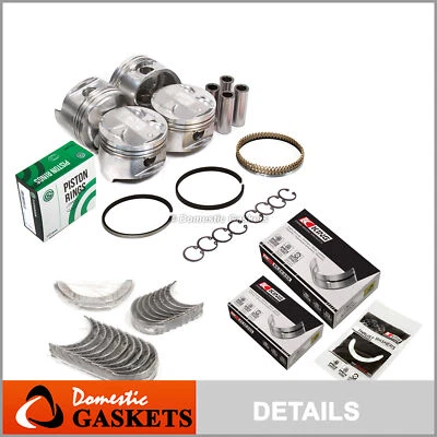 Anillos de rodamientos de pistones para 01-05 Mazda Miata MX-5 1.8 Foto 1 de 4