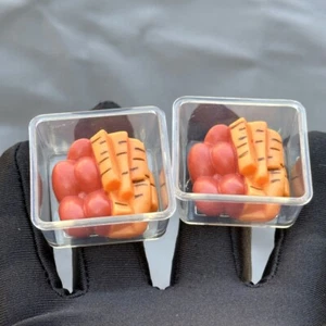RARE 2 Pcs Fruit Salad & Glass Bowl Accessories for American Girl 18" Dolls Toy - Picture 1 of 8