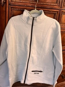 NWOT~MRS. MITCHELL'S GIFTS~Women's Zippered Long Sleeve Jacket XL~Cotton Blend - Picture 1 of 4