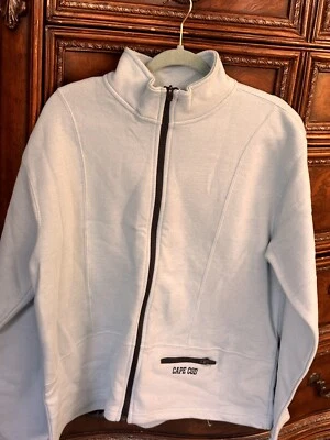 NUEVO SIN ETIQUETAS ~ SRA. REGALOS DE MITCHELL ~ Chaqueta de manga larga con cremallera para mujer XL ~ Mezcla de algodón Foto 1 de 4