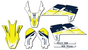 2020-2023 TC 50 BINARY Blue Senge Graphics Kit Compatible with Husqvarna - Picture 1 of 10