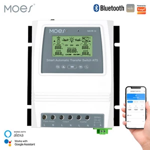 MOES Smart 80A Regolatore di carica vento solare Dual Power Controller interruttore automatico APP - Foto 1 di 15