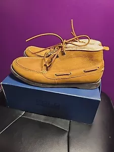 Stivali Polo Country Ralph Lauren pelle di pecora taglia 8 nuovi rari uomo marrone rrl - Foto 1 di 12
