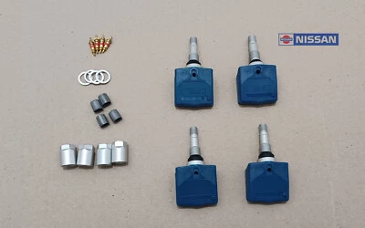 4 Nissan Murano 2007 2008 2009 2010 2011 12 13 14 Tire Pressure Sensors TPMS OEM - Image 1 of 3