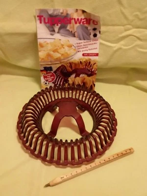 Tupperware Mr. Crispy - Chips-Maker für die Mikrowelle in rot - Bild 1 von 4