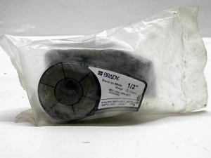 CARTUCHO VINILO 1/2" BRADY M21-500-595-WT 24384480 NEGRO SOBRE BLANCO 12,7 MM - Imagen 1 de 10