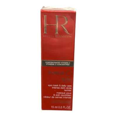 Helena Rubinstein Force C 10% Vitamin C Eye Mask Intense Dark Circle Tackler,New - Image 1 of 4