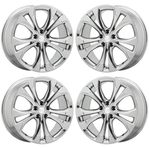 20" Buick Cascada Bright Chrome wheels rims Factory OEM set 4138 - Picture 1 of 8