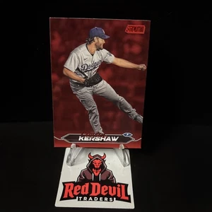 2024 Topps Stadium Club - Clayton Kershaw #162 Red Foil - Picture 1 of 2